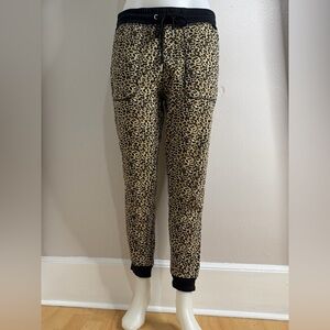 Leopard Print Jogger Pants